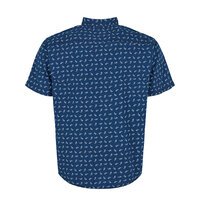 North 56 Indigo Glasses Print Short Sleeve Shirt