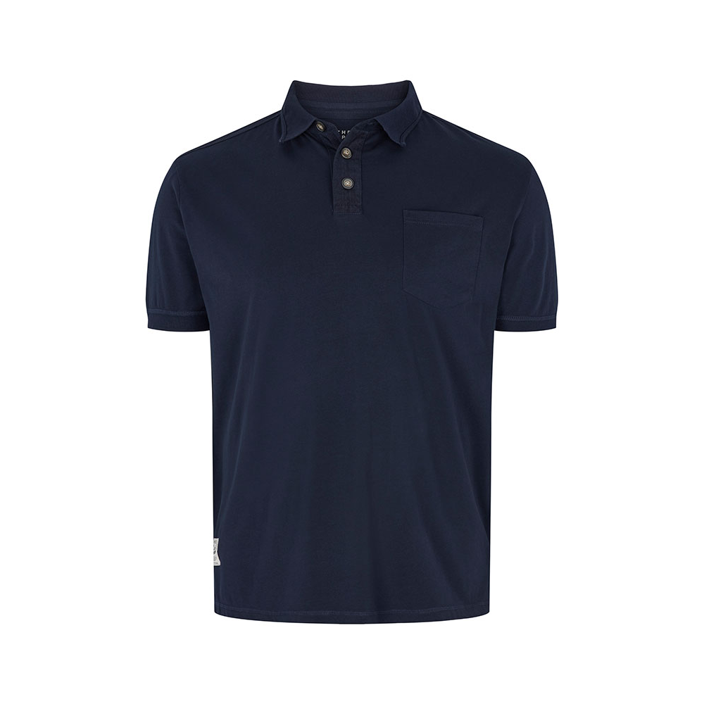 North 56 Cotton Pocket Polo Navy