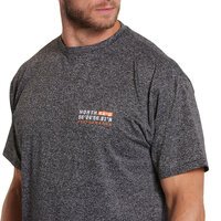 North 56 Cool Effect Supply Tee Grey Melange