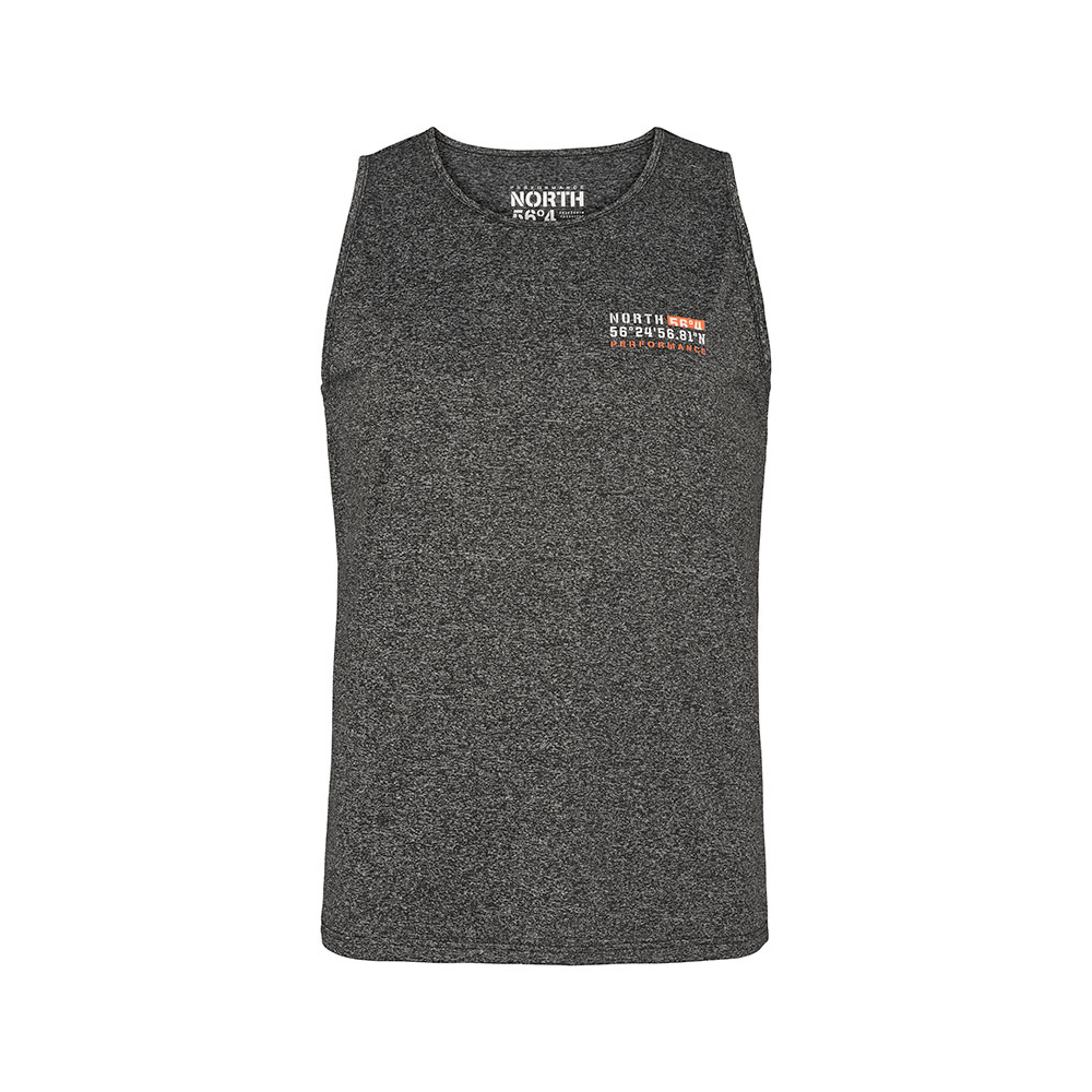 North 56 Cool Effect Supply Tank Top Grey Melange