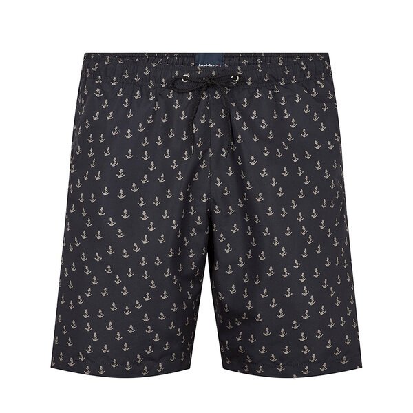 North 56 Anchor Swim Short Black-shop-by-brands-Beggs Big Mens Clothing - Big Men's fashionable clothing and shoes