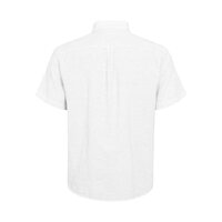 North 56 White Linen/Cotton Short Sleeve Shirt