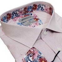 Brooksfield Stretch Performance Cotton Pink Spot