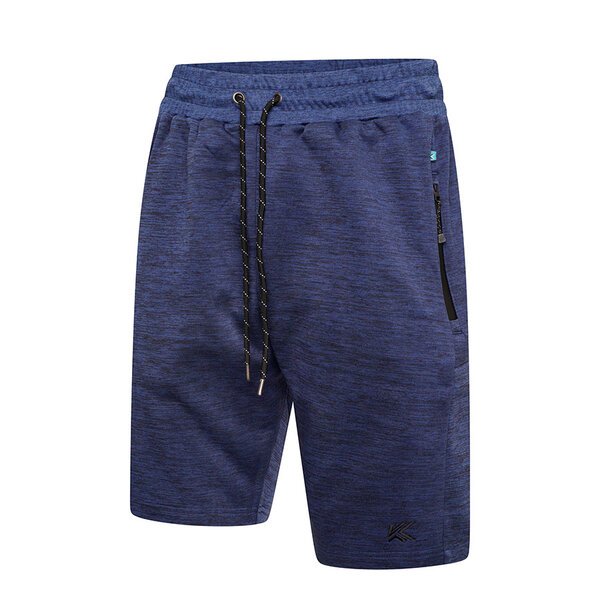 Kam Active Performance Marl Shorts Indigo-shop-by-brands-Beggs Big Mens Clothing - Big Men's fashionable clothing and shoes