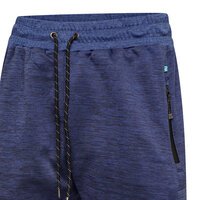 Kam Active Performance Marl Shorts Indigo