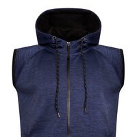 Kam Active Performance Sleeveless Hoody Indigo