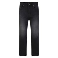 Kam knitted Stretch Denim Charcoal