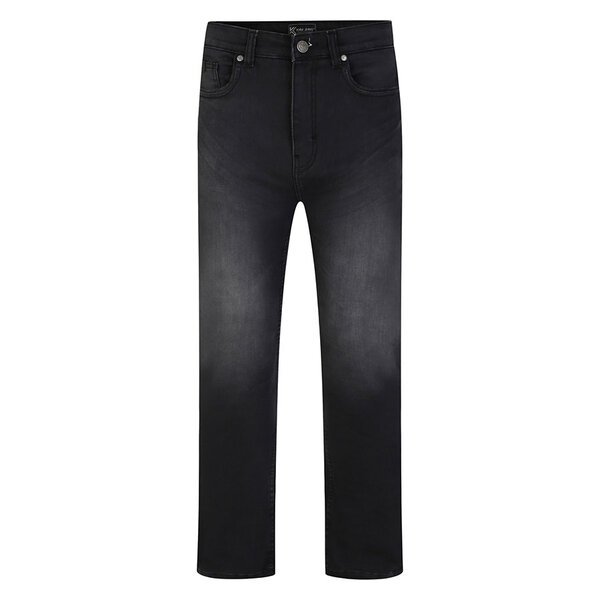 Kam knitted Stretch Denim Charcoal-shop-by-brands-Beggs Big Mens Clothing - Big Men's fashionable clothing and shoes