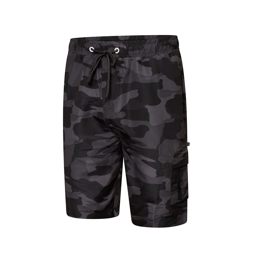 Kam Camo Print Swimwear