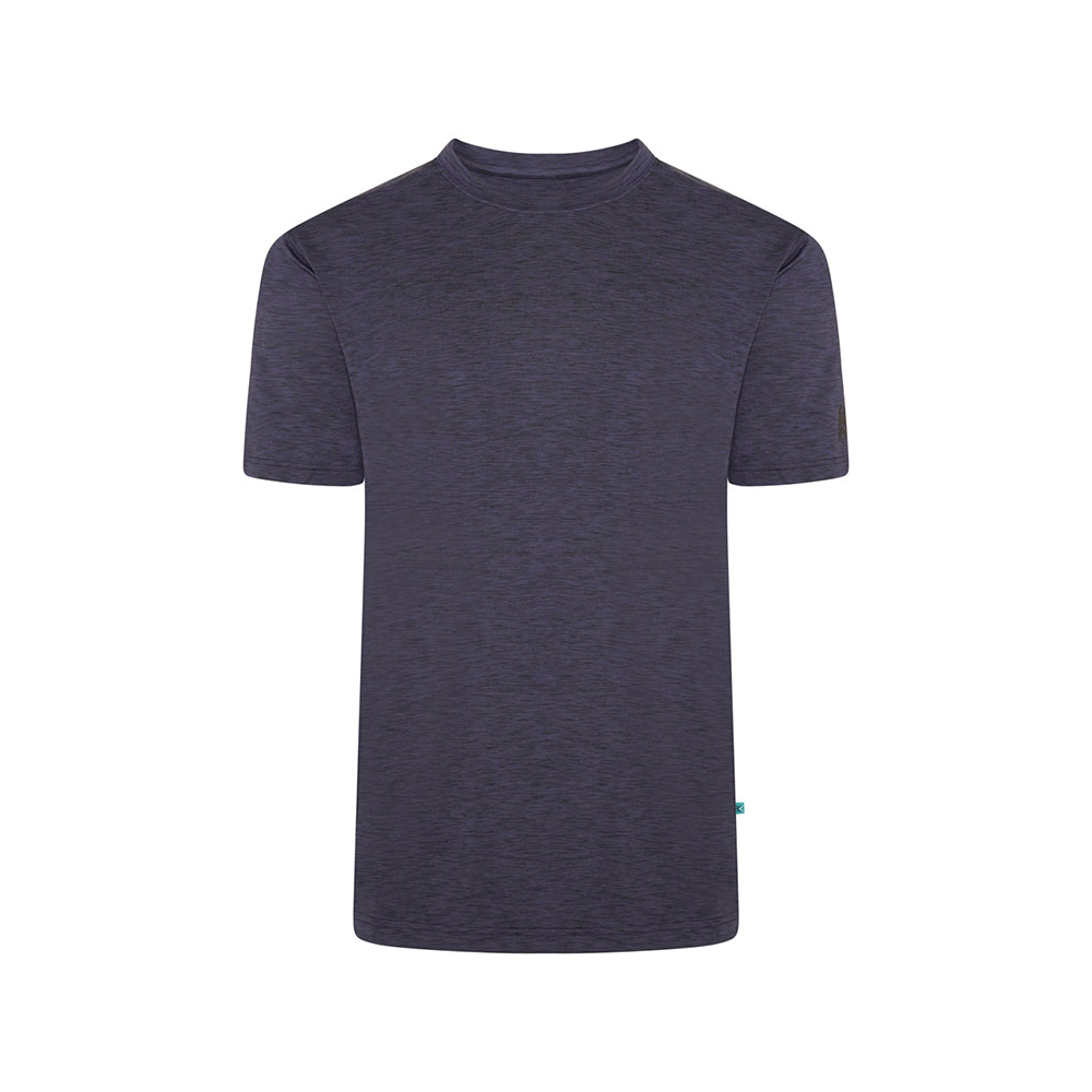 Kam Active Performance Marl Tee Indigo