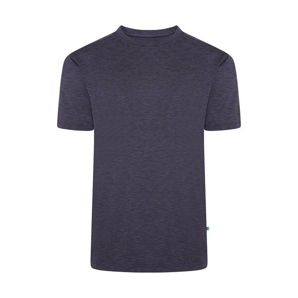 Kam Active Performance Marl Tee Indigo-shop-by-brands-Beggs Big Mens Clothing - Big Men's fashionable clothing and shoes