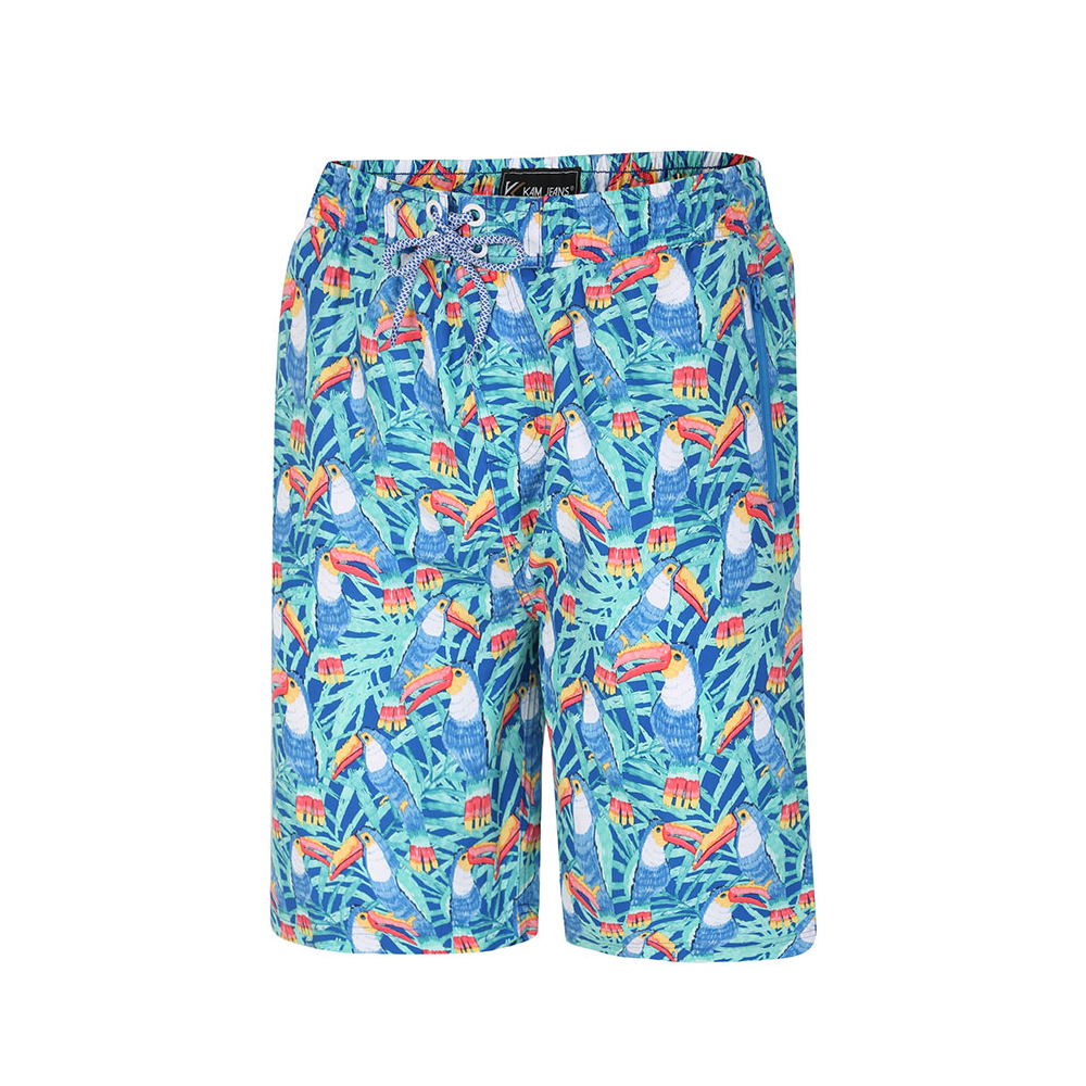 Kam Parrot Print Swimwear