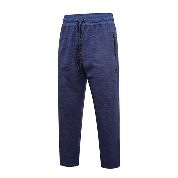 Kam Active Performance Marl Jog Pant Indigo-shop-by-brands-Beggs Big Mens Clothing - Big Men's fashionable clothing and shoes