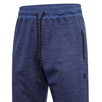 Kam Active Performance Marl Jog Pant Indigo