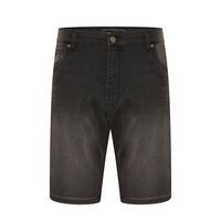 Kam Stretch Denim Short Charcoal