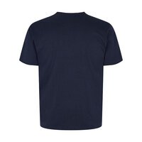 North 56 Contrast Collar Trim Cotton Tee Navy