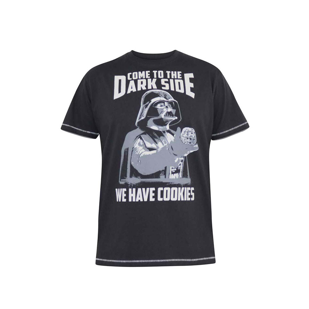 D555 Darth Vader Tee Washed Black