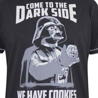 D555 Darth Vader Tee Washed Black