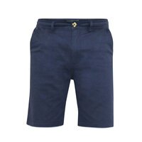 D555 Aries Elastic Waist Stretch Short Navy