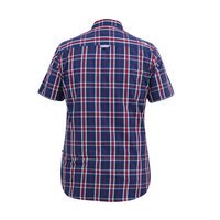 D555 Red Navy Check SS Shirt