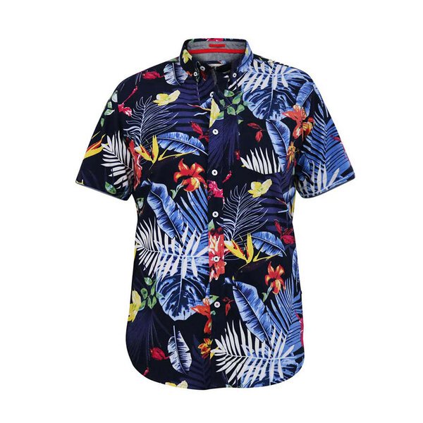 D555 Toby Hawaiian SS Shirt-shop-by-brands-Beggs Big Mens Clothing - Big Men's fashionable clothing and shoes