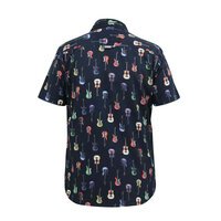 D555 Guitar SS Shirt Navy