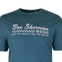 Ben Sherman Feel The Grove Tee Teal