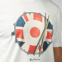 Ben Sherman Snare Target Tee Snow White