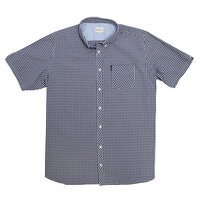 Ben Sherman Sig Core Gingham SS Shirt Dark Blue