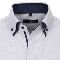 Casa Moda Neat Button-down Contrast collar Trim Bus Shirt