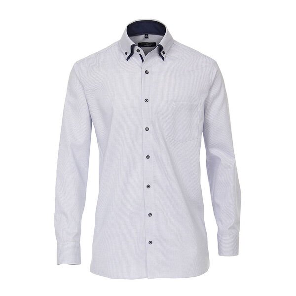 Casa Moda Neat Button-down Contrast collar Trim Bus Shirt-shop-by-brands-Beggs Big Mens Clothing - Big Men's fashionable clothing and shoes