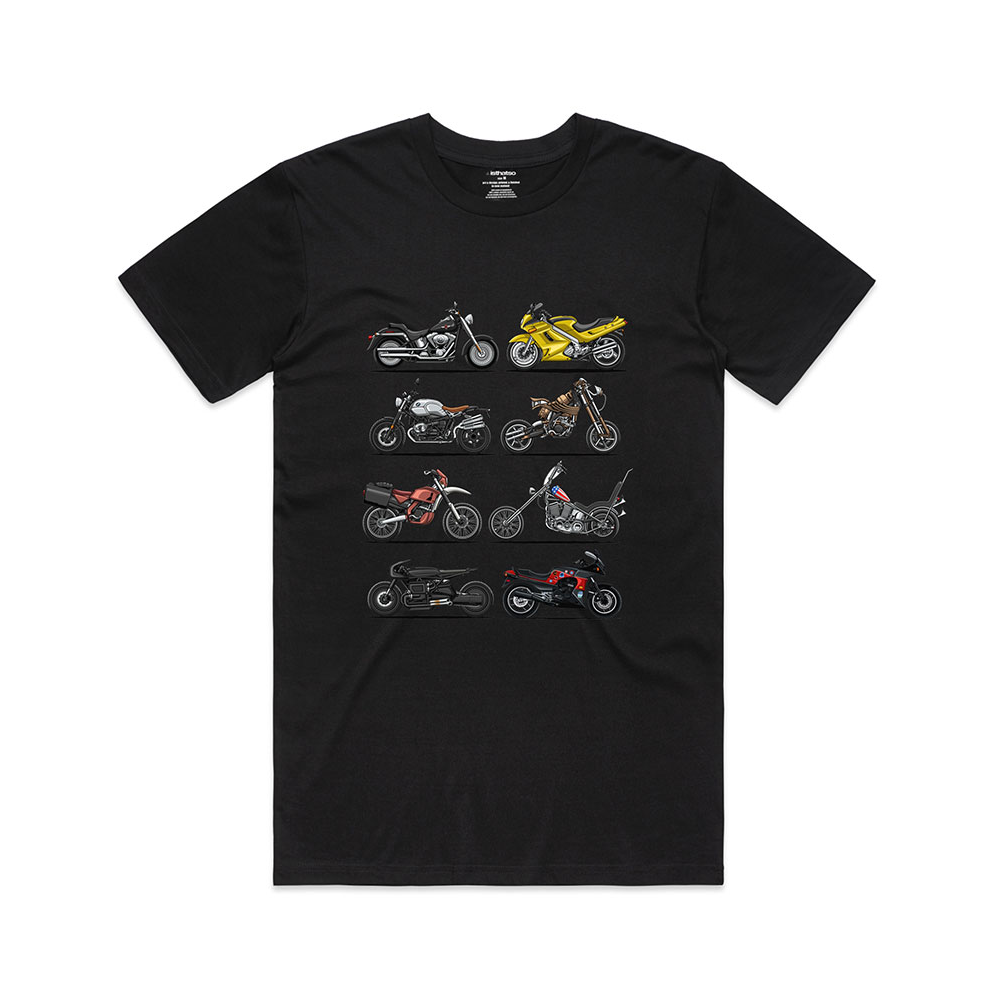 Is That So Movie Motorcycles Fine Cotton Fashion Tee