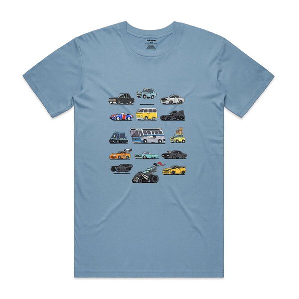 Is That So Movie Vehicles Fine Cotton Fashion Tee-shop-by-brands-Beggs Big Mens Clothing - Big Men's fashionable clothing and shoes