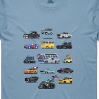 Is That So Movie Vehicles Fine Cotton Fashion Tee