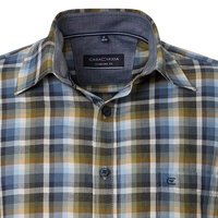 Casa Moda Pure Cotton Mini Check Fashion LS Shirt