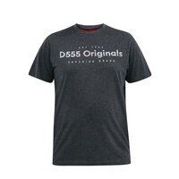 D555 Originals Tee Charcoal