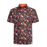 KBS Floral Skeleton Digital Satin Finish SS Shirt