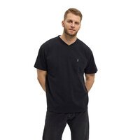 North 56 V neck Tee Super Sterch Black