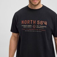 North 56 Logo Print Tee Black