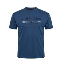 North 56 Logo Print Tee Petrol