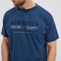 North 56 Logo Print Tee Petrol