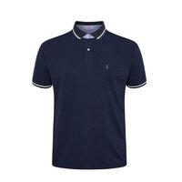 North 56 Contrast Super Stretch Cotton Polo Navy