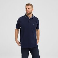 North 56 Contrast Super Stretch Cotton Polo Navy