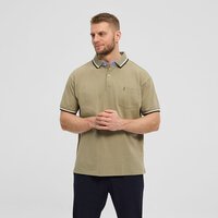 North 56 Contrast Super Stretch Cotton Polo Sand