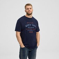 North 56 Denim Printed Logo Tee Navy