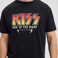 North 56 Kiss Logo Tee Black