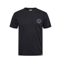 North 56 Denim Printed SMall logo Tee Black