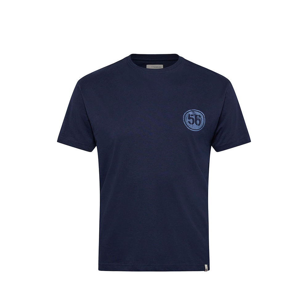 North 56 Denim Printed Small logo Tee Navy