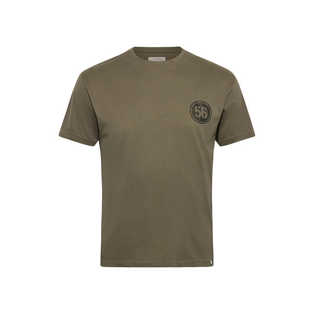 North 56 Denim Printed Small logo Tee Olive