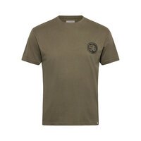 North 56 Denim Printed Small logo Tee Olive